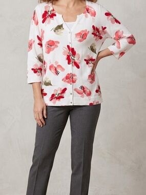 Laura's Floral Cardigan